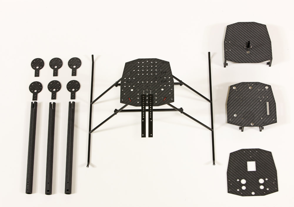 Pinnacle Machining, LLC Carbon Fiber Components for an unmanned Aerial Vehicle